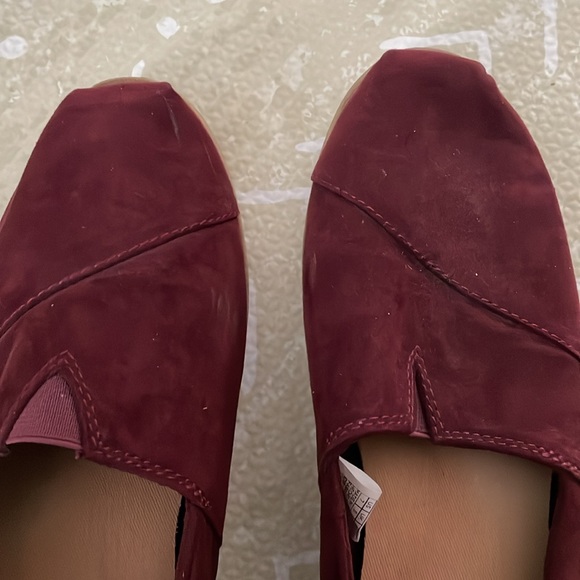 Burgundy TOMS - Picture 2 of 6